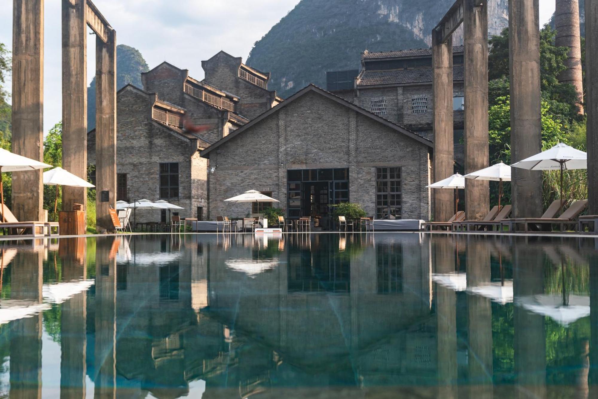 Отель Yangshuo Sugar House Экстерьер фото