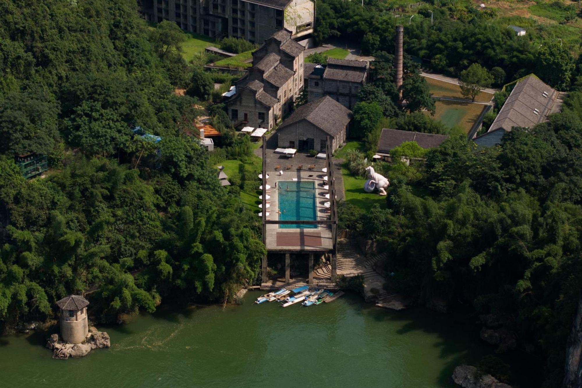Отель Yangshuo Sugar House Экстерьер фото